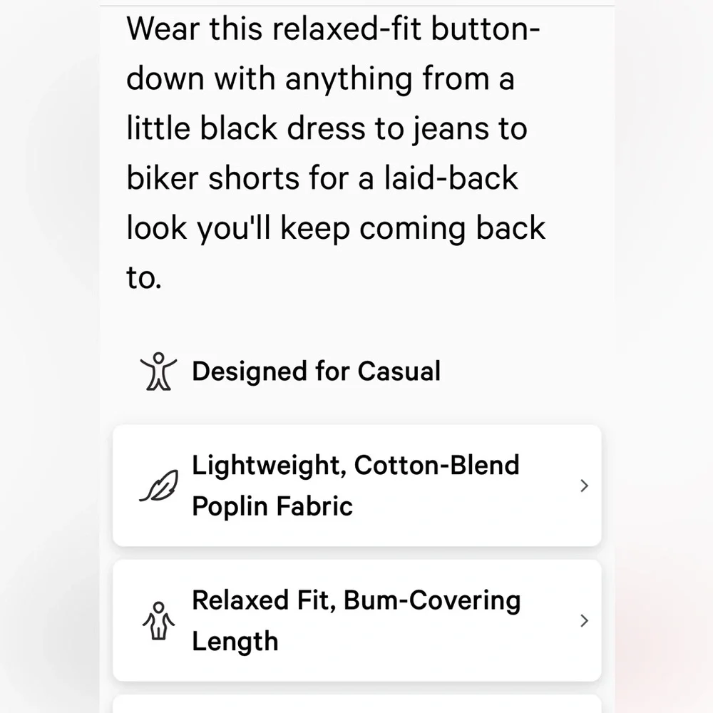 Lululemon NWT 🎉host pick🎉🎈cotton blend poplin button up shirt - Picture 5 of 12